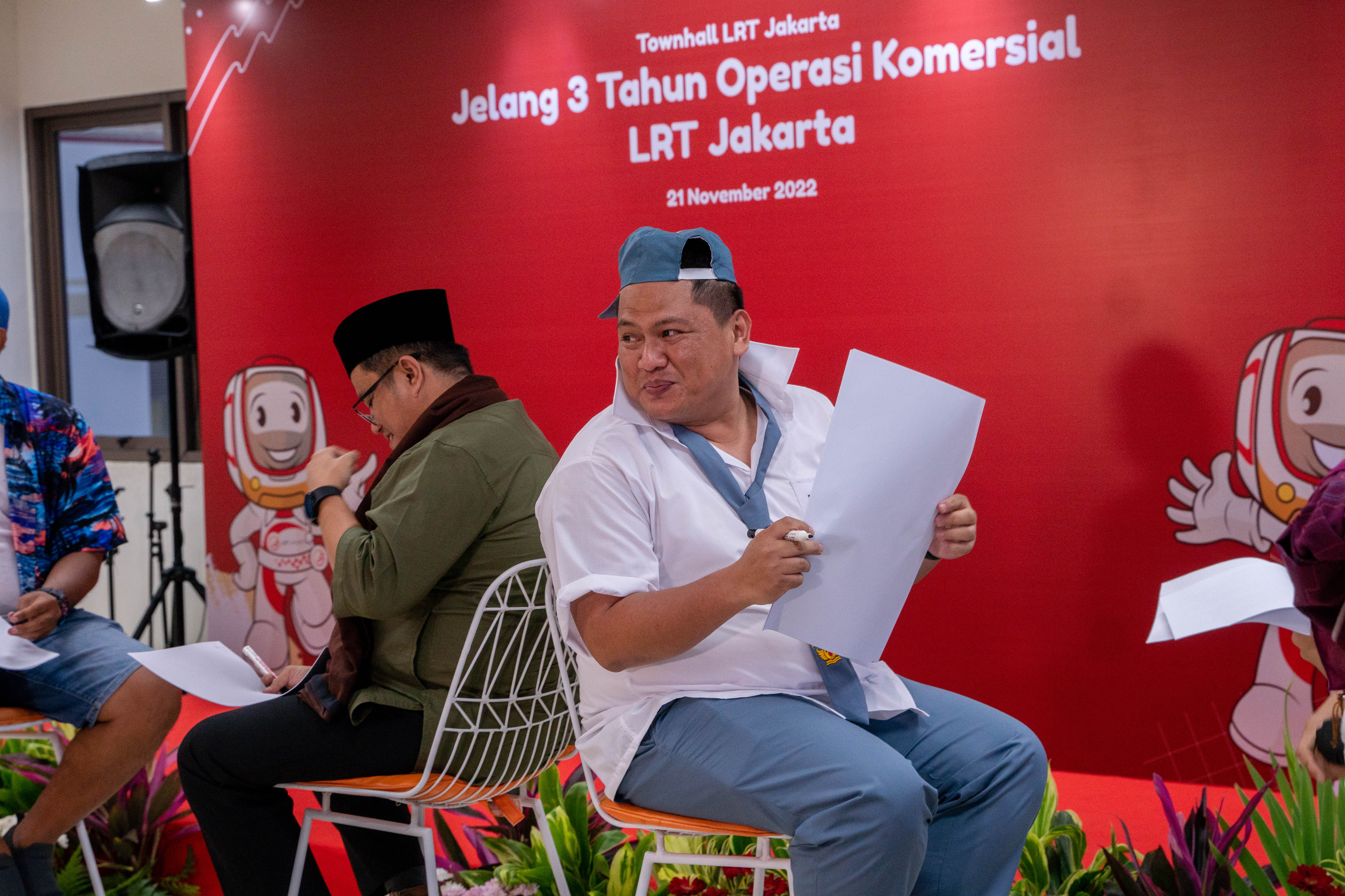 Townhall LRT Jakarta 2022